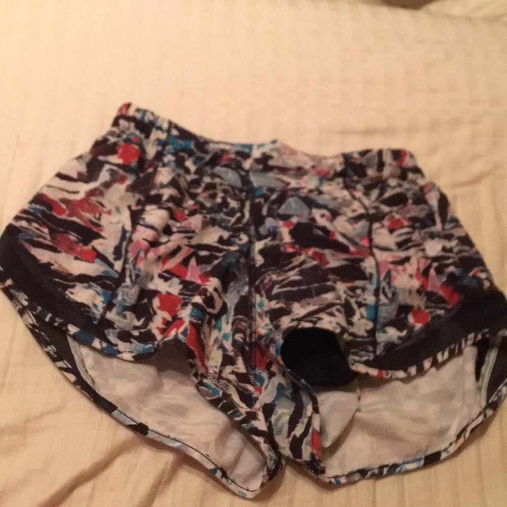 Lulu lemon hotty hot shorts